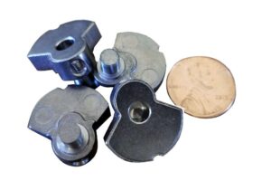 Powdered metal eccentrics for medical device industry.