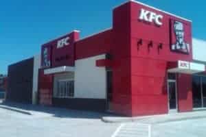 Fast food storefront fabrication